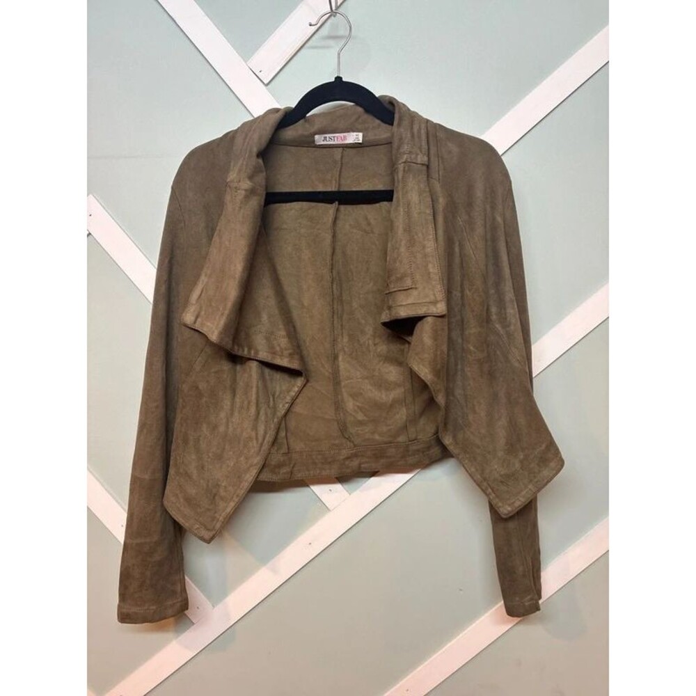 Women’s suede like jacket Medium Just Fab